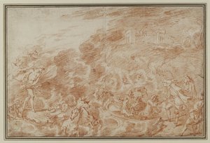 Storm at Sea by Jean Antoine Watteau